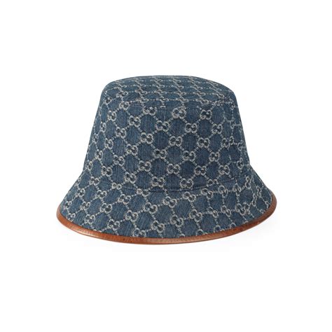 gucci loved hat blue|gg canvas bucket hat.